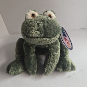 Mary Meyer Plush Frog Green Stuffed Animal Vintage 1999 NWT